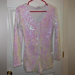 Sequin romper
